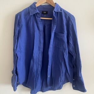LINE the Label - Violet Button-Up Shirt AND Shorts Set